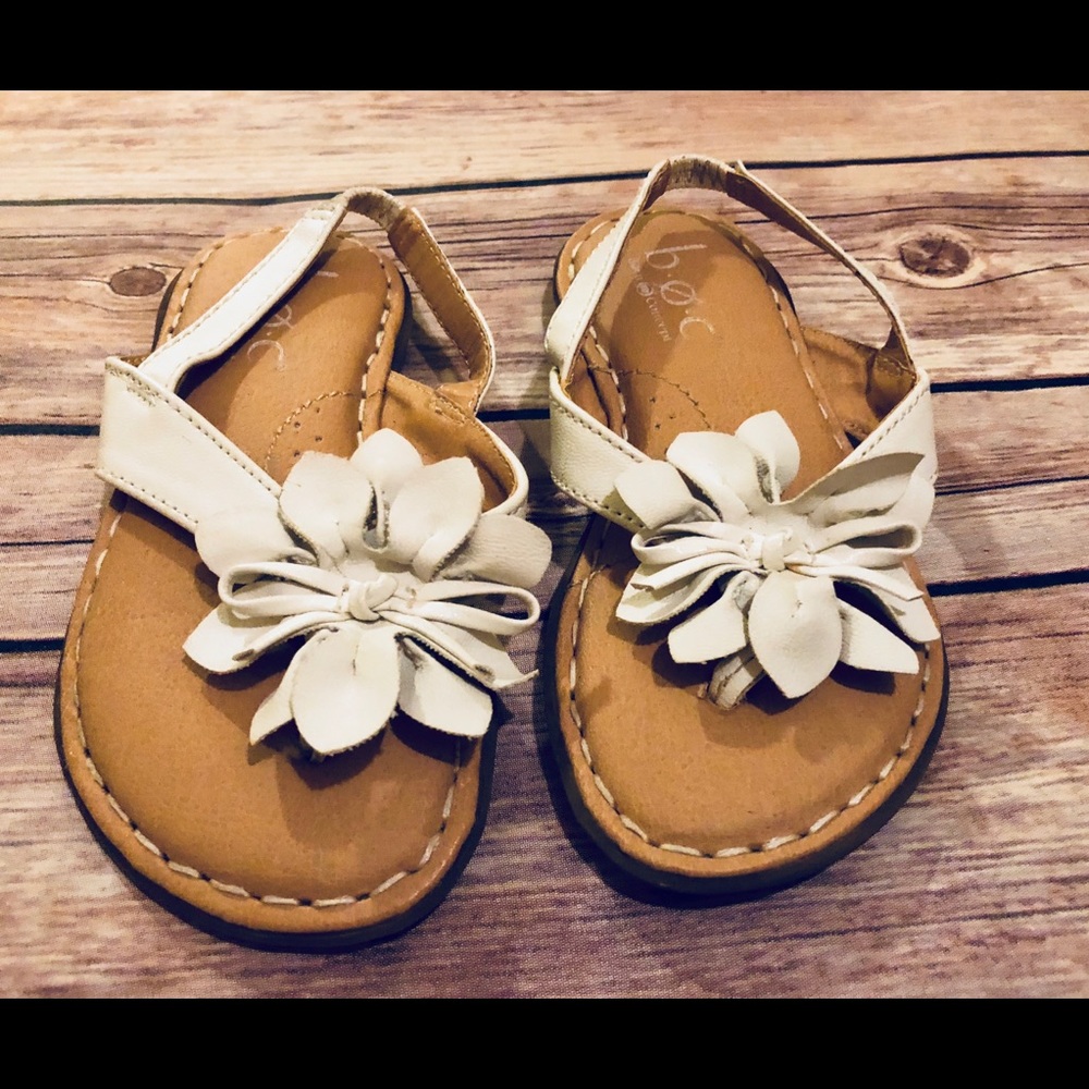 Toddler Girl size 7 b.o.c by Born Flower Sandals